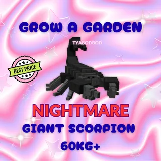 GIANT SCORPION 60KG+