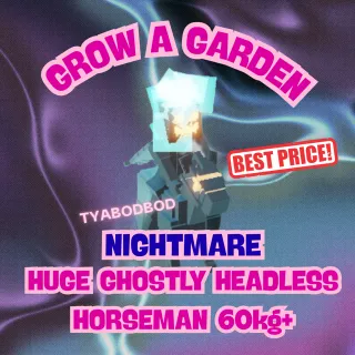 HUGE NIGHTMARE GHOSTLY HEADLESS HORSEMAN 60KG+