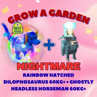 RBH DILO 60KG+ + GHOSTLY HEADLESS HORSEMAN 60KG+