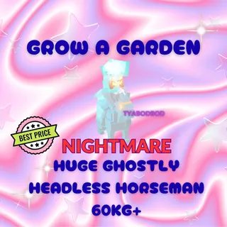 GHOSTLY HEADLESS HORSEMAN 60KG+