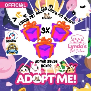 Admin Abuse Boxes 3x