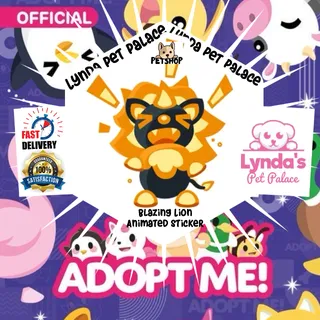 Blazing Lion Animated Sticker