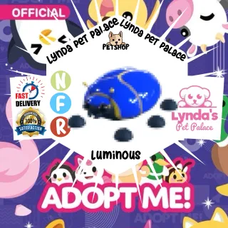 Neon NFR Giant Blue Scarab Luminous