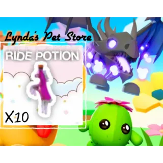10x Ride Potions