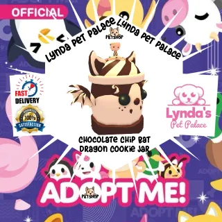 Chocolate Chip Bat Dragon Cookie Jar