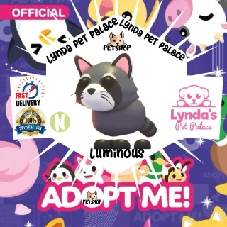 Neon Raccoon (Luminous)