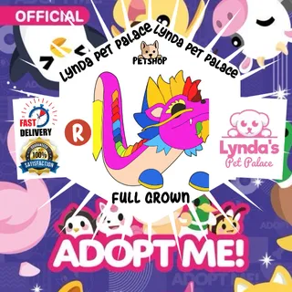 Ride Rainbow Dragon (full grown)