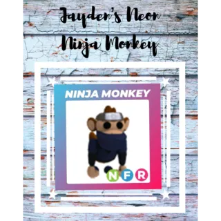 Neon Ninja Monkey