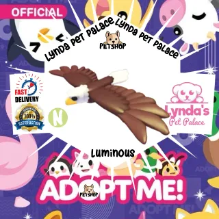 Neon Bald Eagle (Luminous)