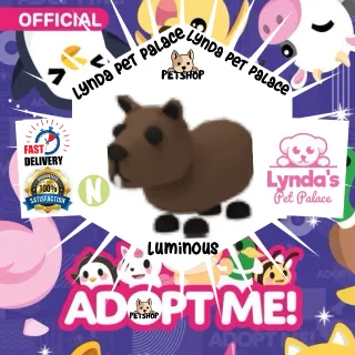 Neon Capybara (Luminous)