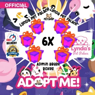 Admin Abuse Boxes 6x