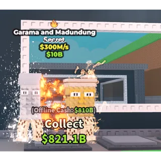 Garama and Madundung 300m/s