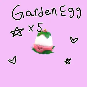 5 Garden eggs