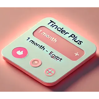 Tinder Plus  1 Month