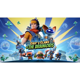 Chip ‘n Clawz vs. The Brainioids