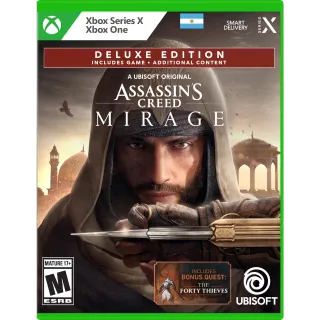 Assassin’s Creed Mirage Deluxe Edition Argentine region key