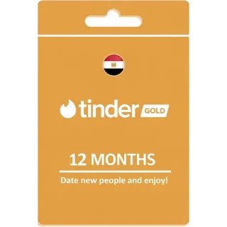 Tinder Gold - 12  Months