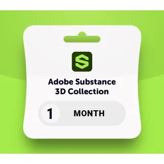Adobe Substance 3D Collection 1 Month