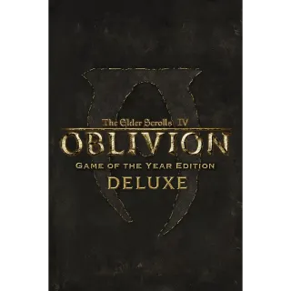 The Elder Scrolls IV: Oblivion GOTY Edition Deluxe