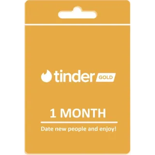 Tinder Gold - 1 Month