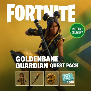 Fortnite - Goldenbane Guardian Quest Pack