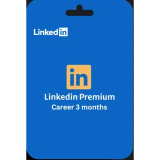 LinkedIn Premium Career  3 Months
