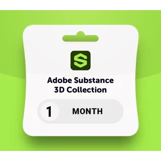 Adobe Substance 3D Collection 1 Month