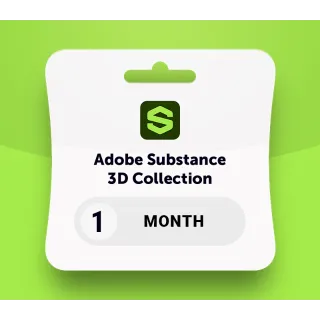 Adobe Substance 3D Collection 1 Month