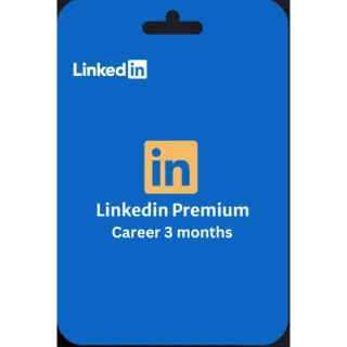 LinkedIn Premium Career  3 Months