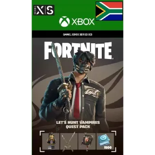 Fortnite - Let's Hunt Vampires Quest Pack Region key South Africa