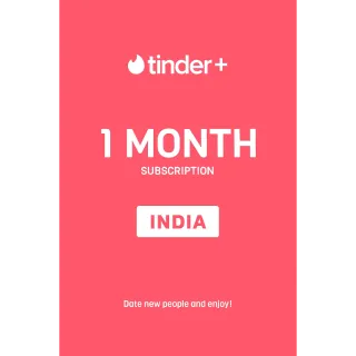 Tinder Plus  1 Month