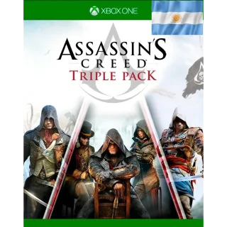 ⚡Pack triple Assassin's Creed: Black Flag, Unity, Syndicate Key region Argentina⚡