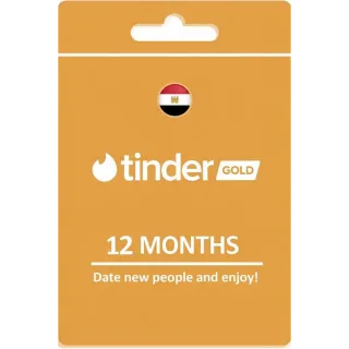 Tinder Gold - 12  Months