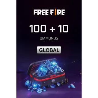 Garena Free Fire 100 + 10 Diamonds