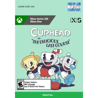 Cuphead - The Delicious Last Course Key region Argentina