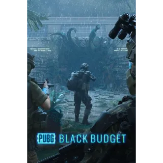 PUBG: Black Budget Playtest 