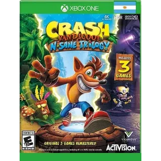 🔥Crash Bandicoot N. Sane Trilogy Argentina region key🔥