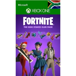 Fortnite - The High Stakes Club Pack Key region South Africa