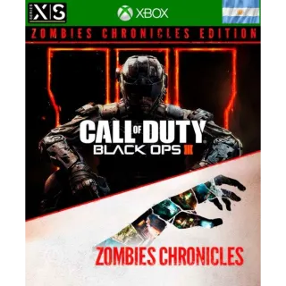 Call of Duty: Black Ops III - Zombies Chronicles Edition Key Region Argentina