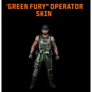Call of Duty: Black Ops 7 - Operator Skin - Green Fury
