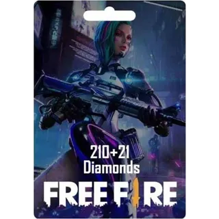Garena Free Fire - 210 + 21 Diamonds 