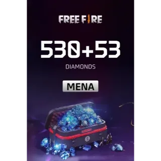 Garena Free Fire - 530 + 53 Diamonds