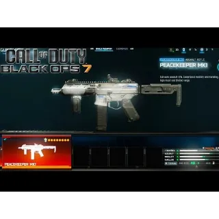 Call of Duty Black Ops 7 Weapon Blueprint  Peacekeeper MK1