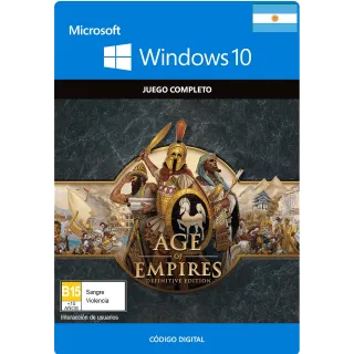 Age of Empires Definitive Edition microsft