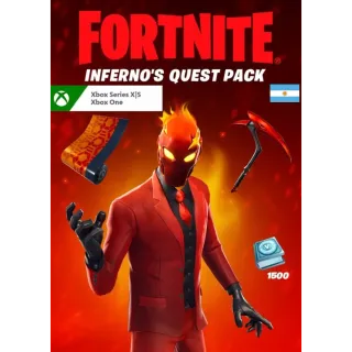 🔥Fortnite - Inferno's Quest Pack Argentine region key🔥