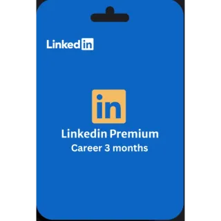 LinkedIn Premium Career  3 Months