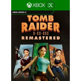 Tomb Raider I-III Remastered Starrin xbox account global