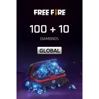 Garena Free Fire 100 + 10 Diamonds