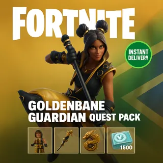 Fortnite - Goldenbane Guardian Quest Pack
