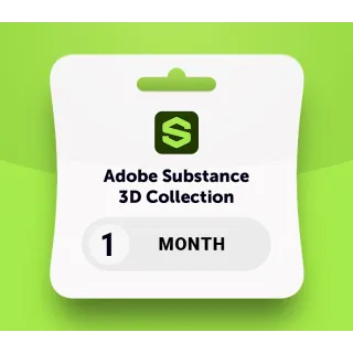 Adobe Substance 3D Collection 1 Month